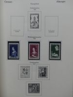 Deutschland Sammlung nach 1945 unterschiedlich besammelt im Kabe Binder #LY288