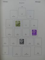 Deutschland Sammlung nach 1945 unterschiedlich besammelt im Kabe Binder #LY288