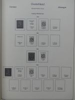 Deutschland Sammlung nach 1945 unterschiedlich besammelt im Kabe Binder #LY288