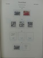 Deutschland Sammlung nach 1945 unterschiedlich besammelt im Kabe Binder #LY288