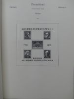 Deutschland Sammlung nach 1945 unterschiedlich besammelt im Kabe Binder #LY288