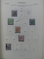 Deutschland Sammlung nach 1945 unterschiedlich besammelt im Kabe Binder #LY288