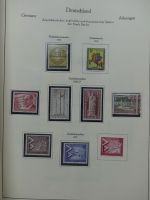 Deutschland Sammlung nach 1945 unterschiedlich besammelt im Kabe Binder #LY288