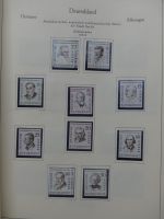 Deutschland Sammlung nach 1945 unterschiedlich besammelt im Kabe Binder #LY288