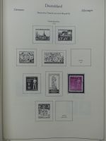 Deutschland Sammlung nach 1945 unterschiedlich besammelt im Kabe Binder #LY288
