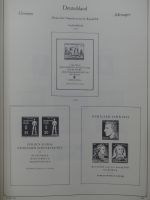 Deutschland Sammlung nach 1945 unterschiedlich besammelt im Kabe Binder #LY288