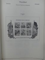 Deutschland Sammlung nach 1945 unterschiedlich besammelt im Kabe Binder #LY288
