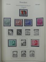 Deutschland Sammlung nach 1945 unterschiedlich besammelt im Kabe Binder #LY288