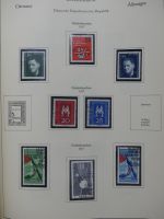 Deutschland Sammlung nach 1945 unterschiedlich besammelt im Kabe Binder #LY288