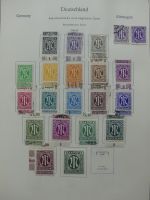 Deutschland Sammlung nach 1945 unterschiedlich besammelt im Kabe Binder #LY289