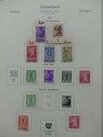 Deutschland Sammlung nach 1945 unterschiedlich besammelt im Kabe Binder #LY289