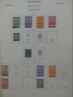 Deutschland Sammlung nach 1945 unterschiedlich besammelt im Kabe Binder #LY289