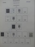 Deutschland Sammlung nach 1945 unterschiedlich besammelt im Kabe Binder #LY289