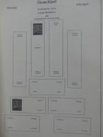 Deutschland Sammlung nach 1945 unterschiedlich besammelt im Kabe Binder #LY289
