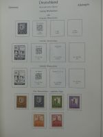 Deutschland Sammlung nach 1945 unterschiedlich besammelt im Kabe Binder #LY289