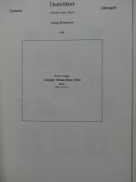 Deutschland Sammlung nach 1945 unterschiedlich besammelt im Kabe Binder #LY289