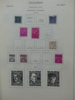 Deutschland Sammlung nach 1945 unterschiedlich besammelt im Kabe Binder #LY289