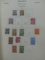 Deutschland Sammlung nach 1945 unterschiedlich besammelt im Kabe Binder #LY289