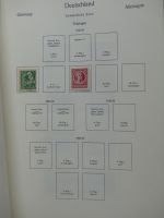 Deutschland Sammlung nach 1945 unterschiedlich besammelt im Kabe Binder #LY289