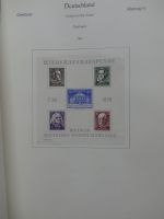 Deutschland Sammlung nach 1945 unterschiedlich besammelt im Kabe Binder #LY289