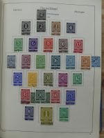 Deutschland Sammlung nach 1945 unterschiedlich besammelt im Kabe Binder #LY289