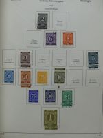 Deutschland Sammlung nach 1945 unterschiedlich besammelt im Kabe Binder #LY289