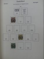 Deutschland Sammlung nach 1945 unterschiedlich besammelt im Kabe Binder #LY289