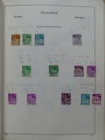 Deutschland Sammlung nach 1945 unterschiedlich besammelt im Kabe Binder #LY289
