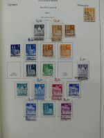 Deutschland Sammlung nach 1945 unterschiedlich besammelt im Kabe Binder #LY289