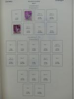 Deutschland Sammlung nach 1945 unterschiedlich besammelt im Kabe Binder #LY289