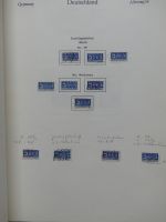 Deutschland Sammlung nach 1945 unterschiedlich besammelt im Kabe Binder #LY289
