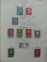 Deutschland Sammlung nach 1945 unterschiedlich besammelt im Kabe Binder #LY289
