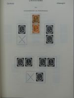 Deutschland Sammlung nach 1945 unterschiedlich besammelt im Kabe Binder #LY289
