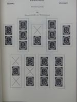 Deutschland Sammlung nach 1945 unterschiedlich besammelt im Kabe Binder #LY289