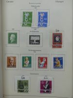 Deutschland Sammlung nach 1945 unterschiedlich besammelt im Kabe Binder #LY289
