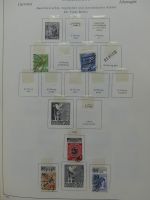 Deutschland Sammlung nach 1945 unterschiedlich besammelt im Kabe Binder #LY289