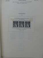 Deutschland Sammlung nach 1945 unterschiedlich besammelt im Kabe Binder #LY289