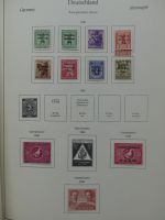 Deutschland Sammlung nach 1945 unterschiedlich besammelt im Kabe Binder #LY289