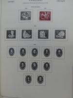 Deutschland Sammlung nach 1945 unterschiedlich besammelt im Kabe Binder #LY289