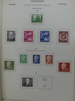 Deutschland Sammlung nach 1945 unterschiedlich besammelt im Kabe Binder #LY289