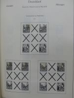 Deutschland Sammlung nach 1945 unterschiedlich besammelt im Kabe Binder #LY289