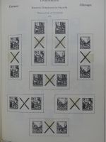 Deutschland Sammlung nach 1945 unterschiedlich besammelt im Kabe Binder #LY289