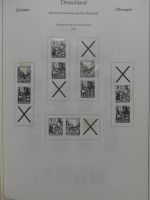 Deutschland Sammlung nach 1945 unterschiedlich besammelt im Kabe Binder #LY289