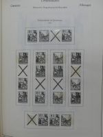 Deutschland Sammlung nach 1945 unterschiedlich besammelt im Kabe Binder #LY289
