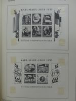Deutschland Sammlung nach 1945 unterschiedlich besammelt im Kabe Binder #LY289