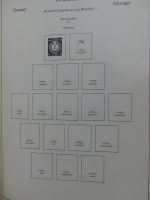 Deutschland Sammlung nach 1945 unterschiedlich besammelt im Kabe Binder #LY289
