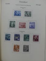 Deutschland Sammlung nach 1945 unterschiedlich besammelt im Kabe Binder #LY289