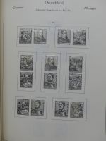 Deutschland Sammlung nach 1945 unterschiedlich besammelt im Kabe Binder #LY289