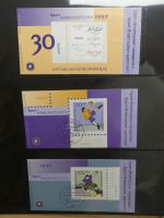 BRD Bund Privat Markenheftchen gestempelt besammelt im Safe Binder #LY292
