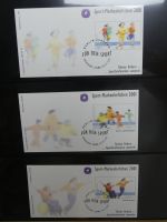 BRD Bund Privat Markenheftchen gestempelt besammelt im Safe Binder #LY292
